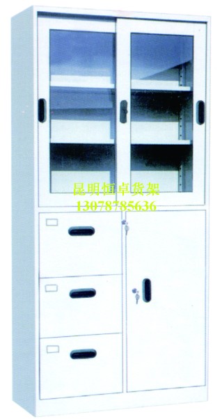 HZ-w08偏三斗移門柜