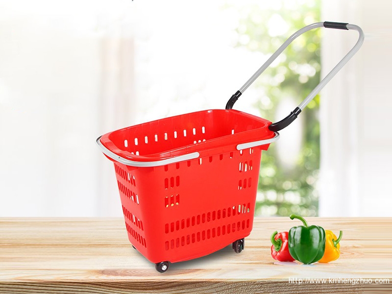 多功能拉桿購物籃